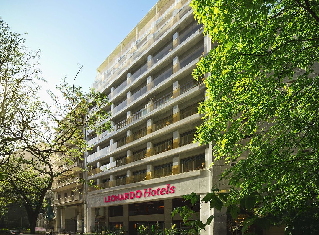חזית מלון Leonardo Hotel Athens City Center